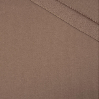 D-56 BROWN - thick brushed sweatshirt D300