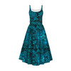 KLEID "ISABELLE" - SPITZEN SCHMETTERLINGE / blau - Nähset L