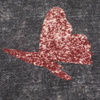 MOTYLE (BROKATOWE MOTYLE) / ACID WASH SZARY - softshell
