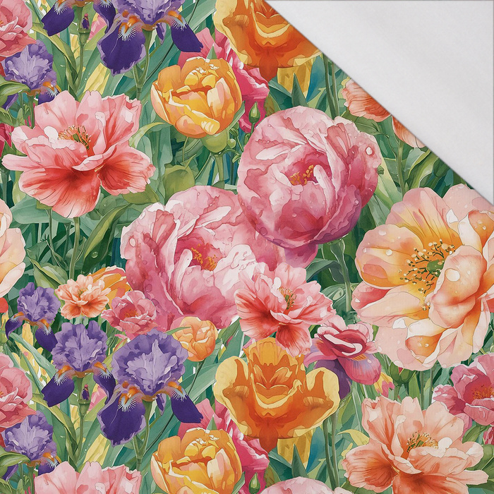 FLOWERS WZ. 73 - single jersey