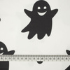HALLOWEEN ČERNÉ DUCHY / bílá - teplákovina SP250