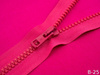 Plastic Zipper 5mm open-end 50cm - fuchsia B-25