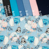 VERZAUBERTER WINTER MIX / hellblau (VERZAUBERTER WINTER) - Baumwoll Webware