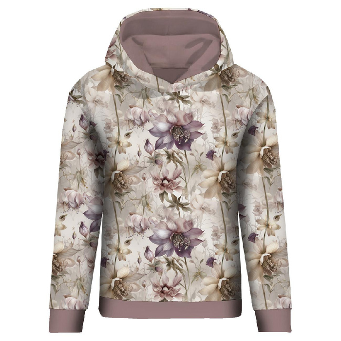 PASTEL FLOWERS WZ.2- Slub Weave