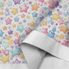PASTEL STARS - Baumwoll Drillich