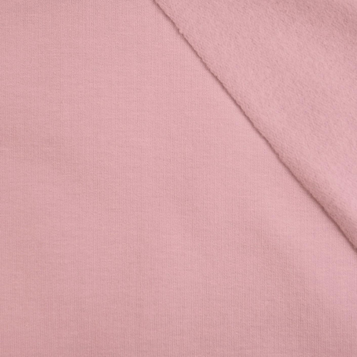 Thick brushed sweatshirt D300 - Rose quartz (D-29)