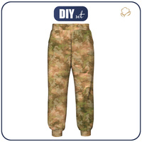 DAMEN JOGGINGHOSE (NOEMI) - CAMOUFLAGE BEIGE - Nähset M