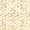 GOLDENE PAPIER SCHNEEFLOCKEN (WEIßE WEIHNACHTEN) - Baumwoll Webware