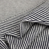 Viscose jersey - STRIPES DARK BLUE / WHITE 0,2cm x 0,2cm