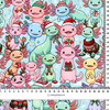 CHRISTMAS AXOLOTL - Hydrophobic brushed knit