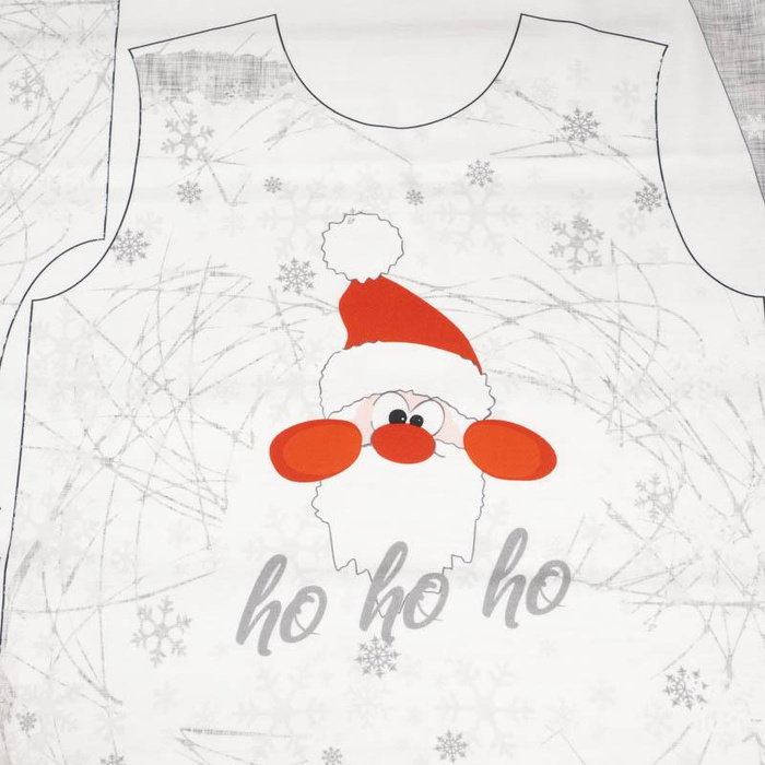 KINDERPYJAMAS "MIKI" - HO HO HO - Elastische Baumwoll Maschenware (86/92)