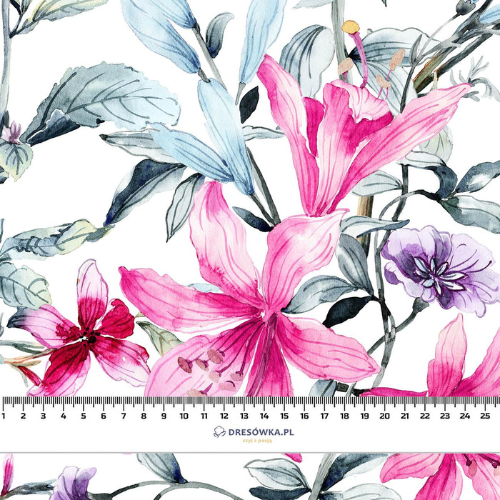 SPRING MEADOW pat. 1 - looped knit fabric
