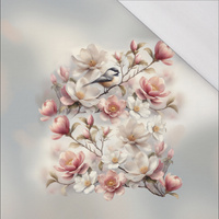 PASTEL BLOOM WZ. 2 - panel (60cm x 50cm) SINGLE JERSEY