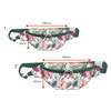 HIP BAG - EXOTIC PLANTS / white - small