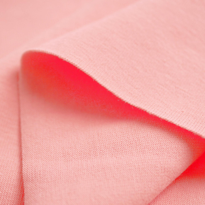 D-203 apricot - single jersey mit elastan TE210