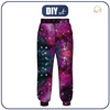 JOGGERY DAMSKIE (NOEMI) - AKWARELOWA GALAKTYKA WZ. 8 - zestaw do uszycia XL