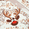 REINDEER / brown M (50cm x 60cm) - panel single jersey TE210