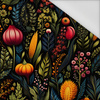 AUTUMN FLOWERS WZ.15 - Waterproof woven fabric