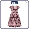 Dziecięca sukienka “Mia” (86/92) - POLKA DOTS WZ. 9 - zestaw do uszycia