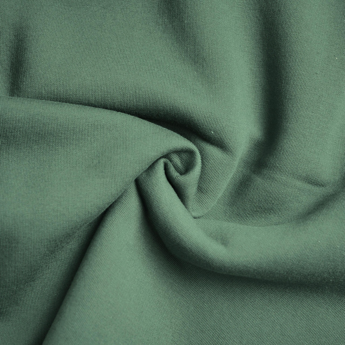 Thick brushed sweatshirt D300 - DARK GREEN (D-68)