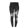 WOMEN'S THERMO LEGGINGS (GRETA) - DAMASCO CONTOUR / black - sewing set M
