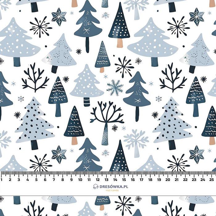 LET IS SNOW wz.13- Welur tapicerski