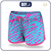 Women’s boardshorts - NEON ZEBRA PAT. 4 L