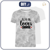 HERREN T-SHIRT - ALL OF ME LOVES ALL OF YOU (BE MY VALENTINE) / EIS - Single Jersey M