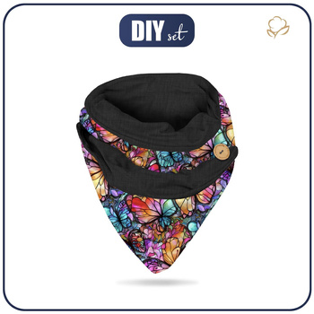 ZAMOTANIEC - MOTYLE / WITRAŻ - zestaw do uszycia