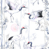 CRANES - Cotton muslin