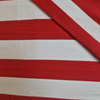 WHITE AND RED STRIPES 5CM X 5CM - t-shirt with elastan TE210