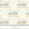 LOCOMOTIVES / garland / ecru (CHILDREN'S TOYS) - single jersey with elastane 