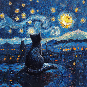 FAIRY WORLD wz.19 - panel (60cm x 50cm) tkanina wodoodporna