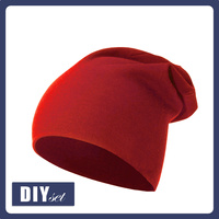 BEANIE CAP - RED - sewing set