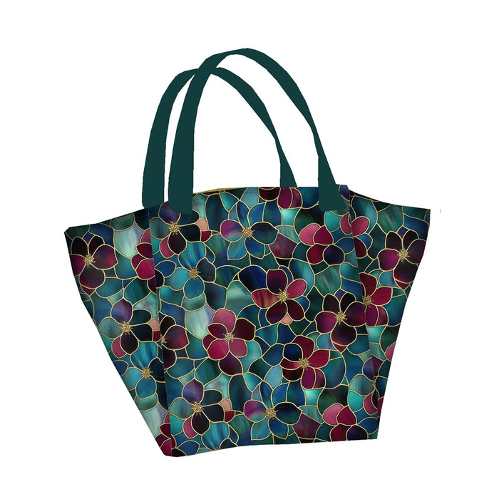 STAINED GLASS WZ. 16 - looped knit fabric with elastane ITY