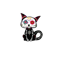 KATZE FALCO (DIA DE LOS MUERTOS) - Paneel 50cm x 60cm