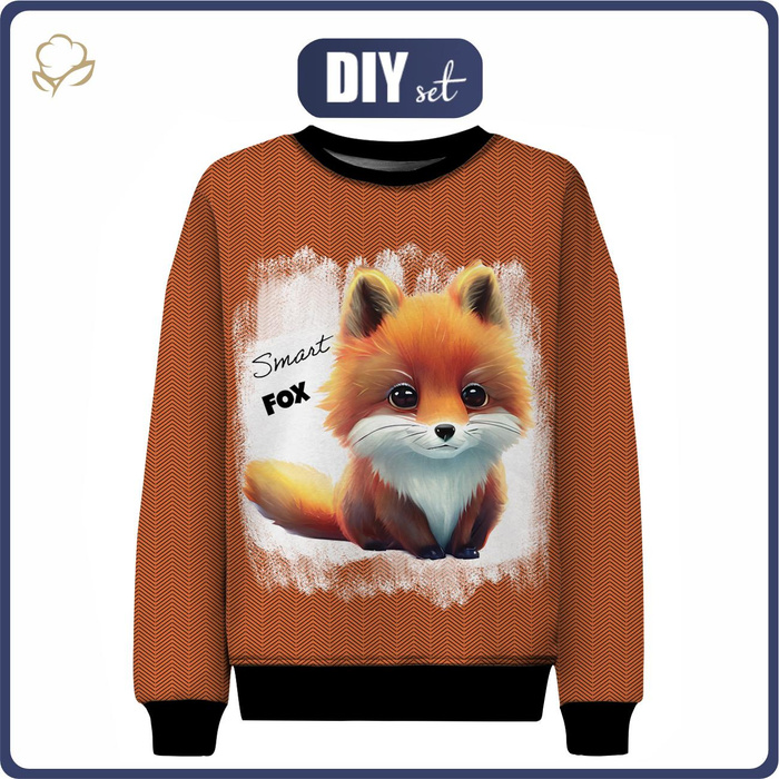 KINDER SWEATSHIRT (NOE) - BABY FOX - Nähset (110/116)