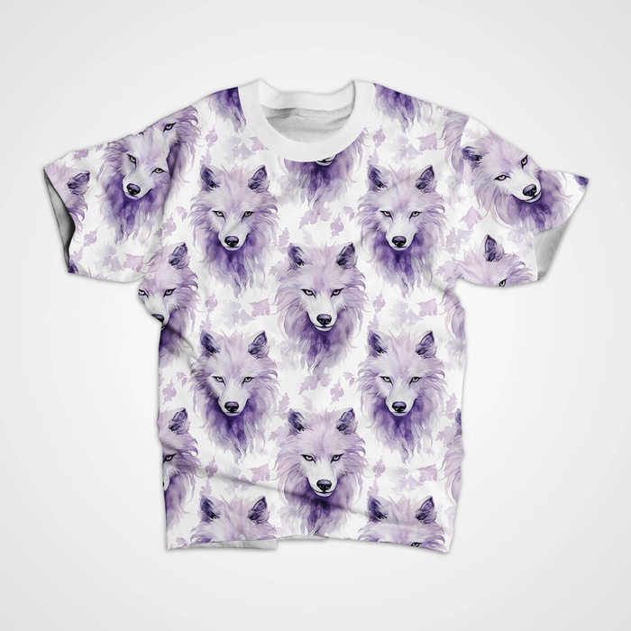 PASTEL WEREWOLF - Cotton muslin