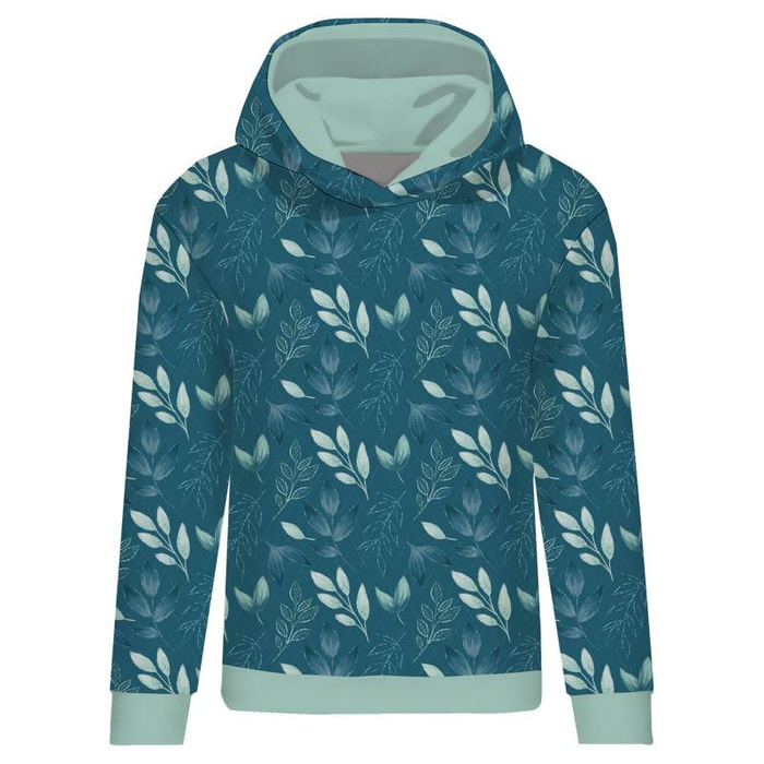 CLASSIC DAMEN HOODIE (POLA) - BLÄTTER Ms. 9 - Sommersweat - XL