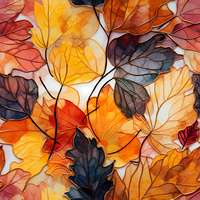 AUTUMN TIME VZ. 6 - Single jersey s elastanem