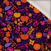 HALLOWEEN WZ. 37 - teplákovina počesaná s elastanem ITY
