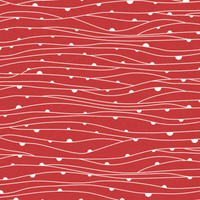 WALENTINESTAGSTAU / rot (WALENTINESMIX) - bio single jerset mit Elastan Sommersweat