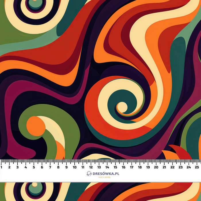 ABSTRACTION wz.17 - tkanina szybkoschnąca