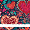 VALENTINE'S DAY 14 - Baumwoll Webware
