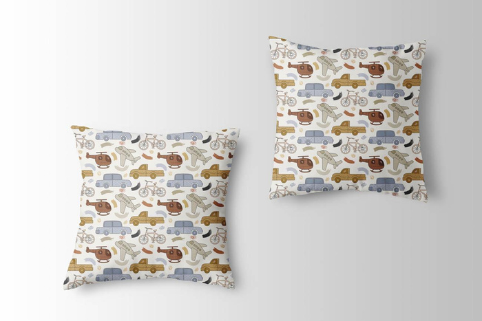 VEHICLES pat. 3 - Cotton muslin