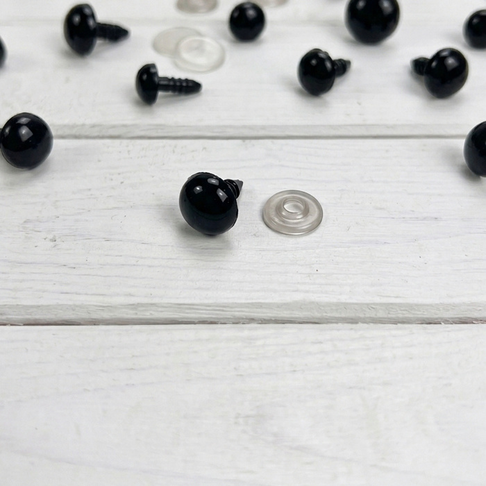 Safety Eyes Ø14 mm - black