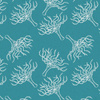 KORALLEN (BLAUER PLANET) - Baumwoll Webware