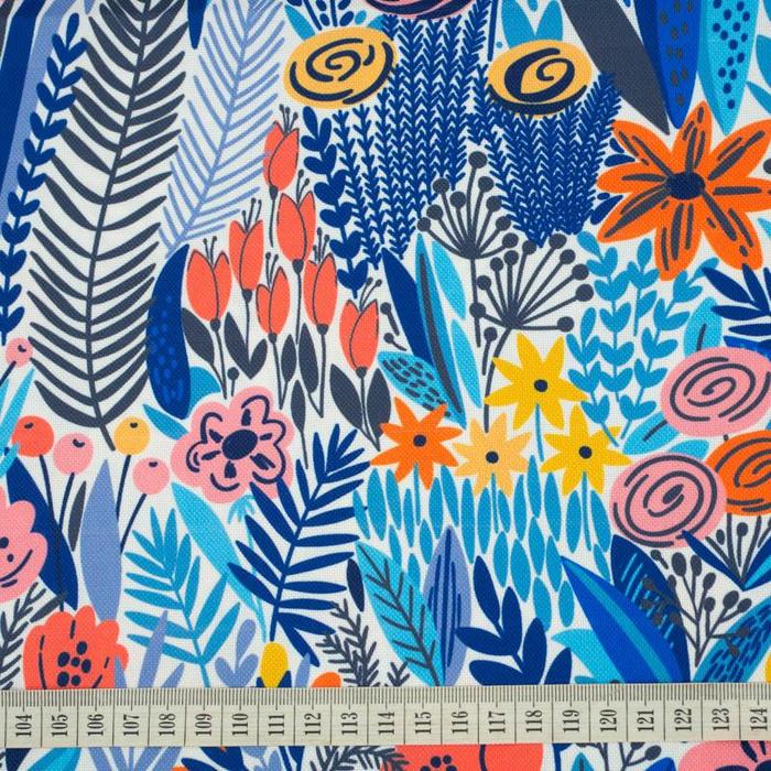 COLORFUL MEADOW - Waterproof woven fabric