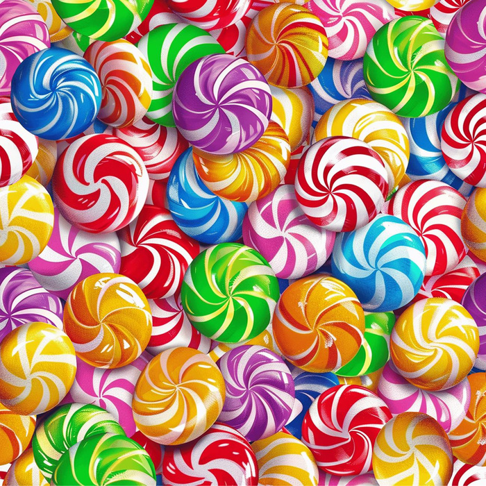 SWEETS WZ.11 - tkanina bawełniana