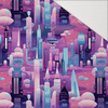 NEON CITY WZ.2 - Hydrofobní česaná teplákovina